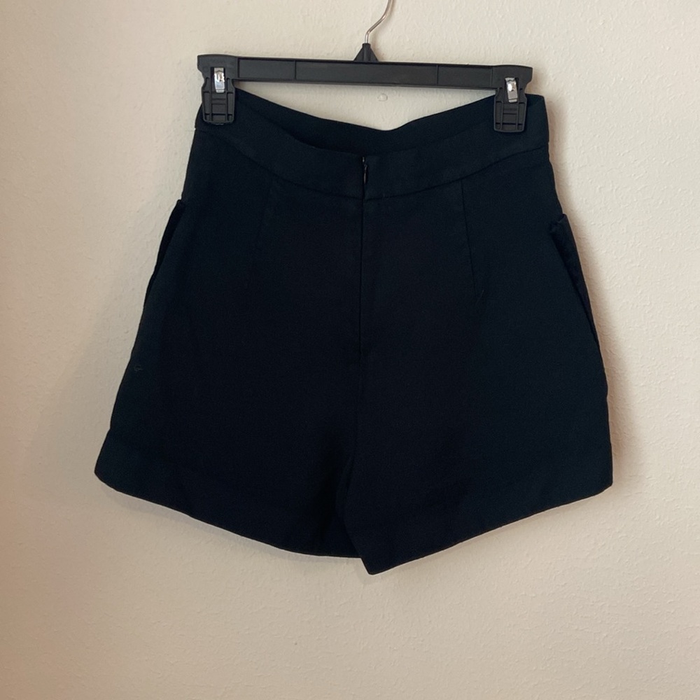 SANDRO H20 Ellie Black Shorts - Picture 3 of 5